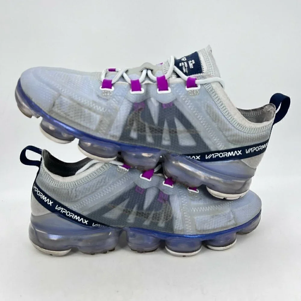 Nike Air Vapormax 2019 Grey Running Trainers Women Shoes AR6632-023 Size 7.5